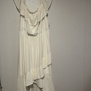 Women’s Western High Low Maxi Dress, Plus Size 26/28, Lace, Summer